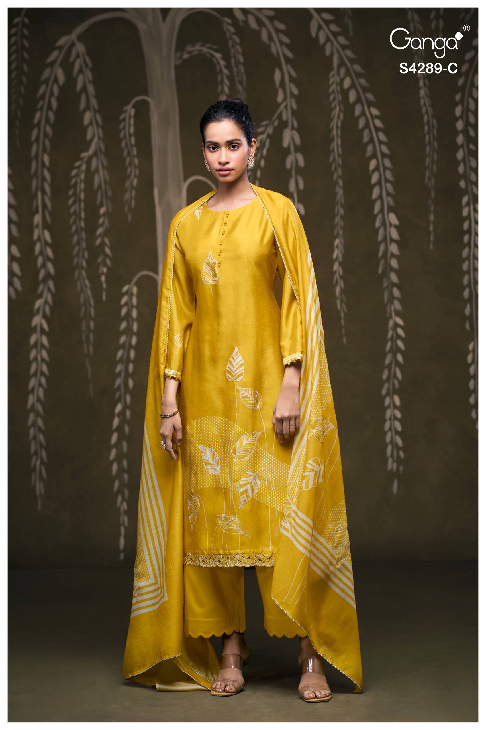 DEISHA 4289 Series By GANGA FASHION Stylish Beautiful Colourful Silk Dresses At Wholesale Price